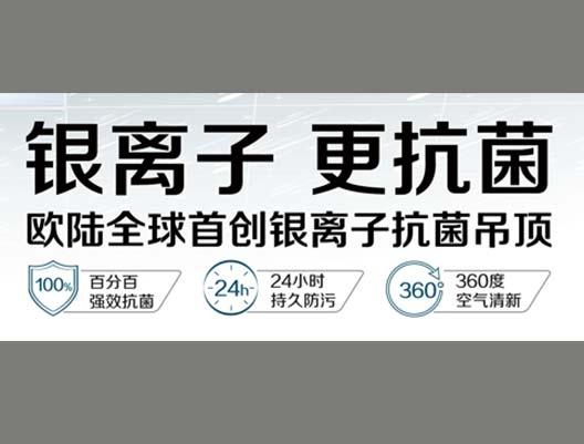 歐陸銀離子抗菌吊頂，為您營(yíng)造健康生活空間